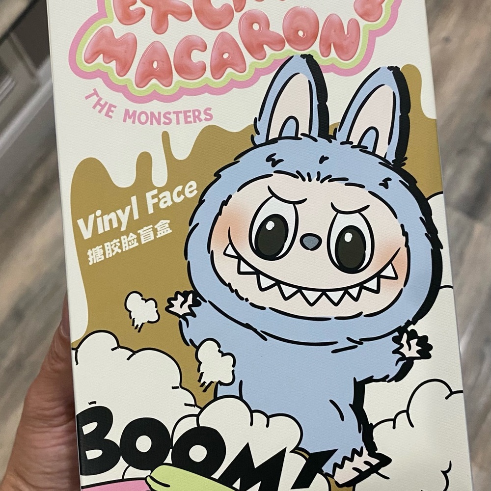Excite Macarons The Monsters Vinyl Face Toy Labubu Lychee Berry